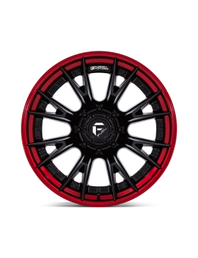 Felga aluminiowa FC402 CATALYST Matte Black W/ Candy Red Lip FUEL - ujęcie 3