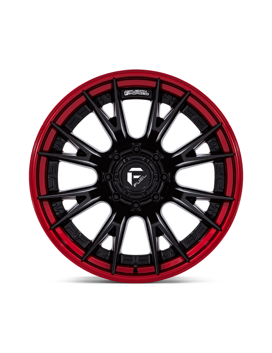 Felga aluminiowa FC402 CATALYST Matte Black W/ Candy Red Lip FUEL - ujęcie 3