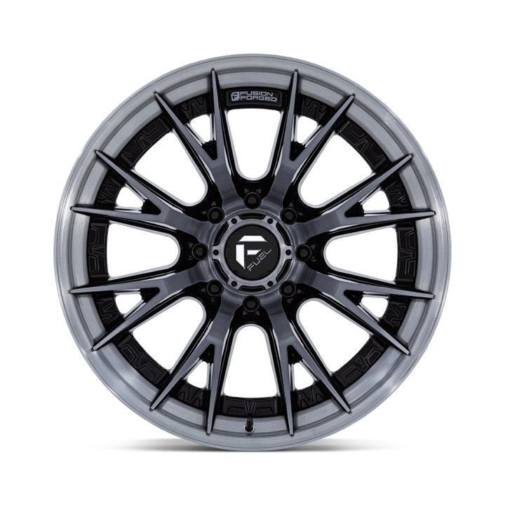 Felga aluminiowa FC402 CATALYST Gloss Black Brushed Dark Tint FUEL - ujęcie 3