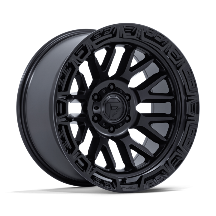 Felga aluminiowa FC890 RAIL Matte Black W/ Gloss Black Lip FUEL