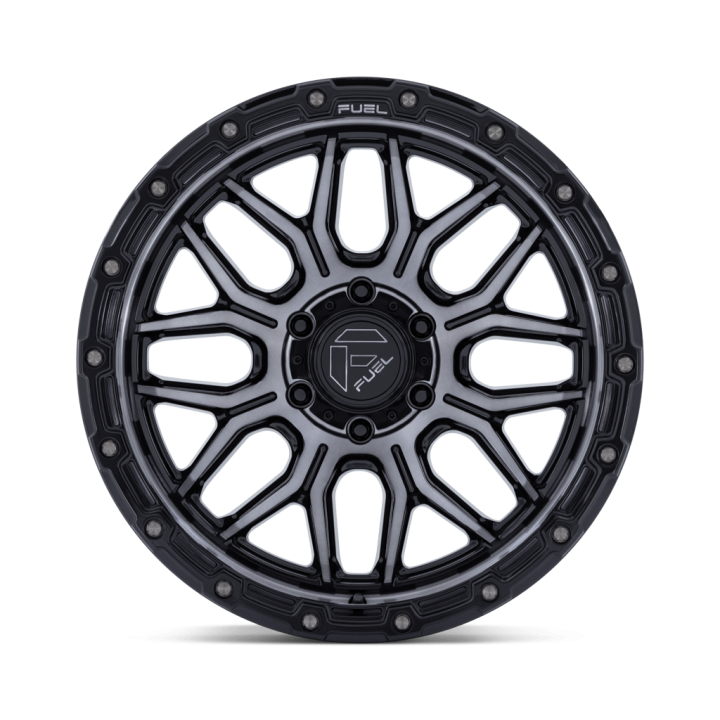 Felga aluminiowa FC881 SURGE Gloss Black Machined W/ Gray Tint FUEL - ujęcie 3