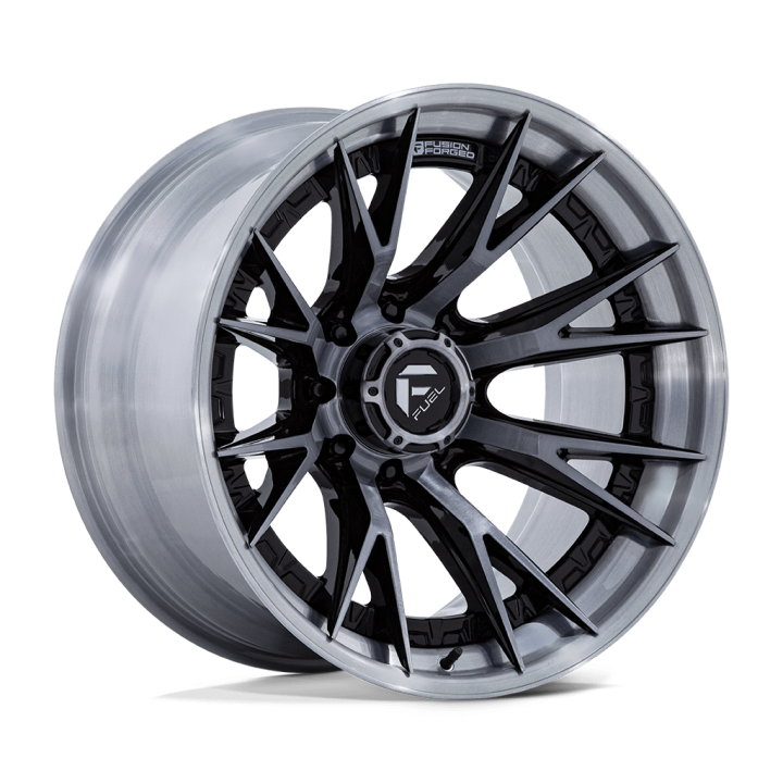 Felga aluminiowa FC402 CATALYST Gloss Black Brushed Dark Tint FUEL