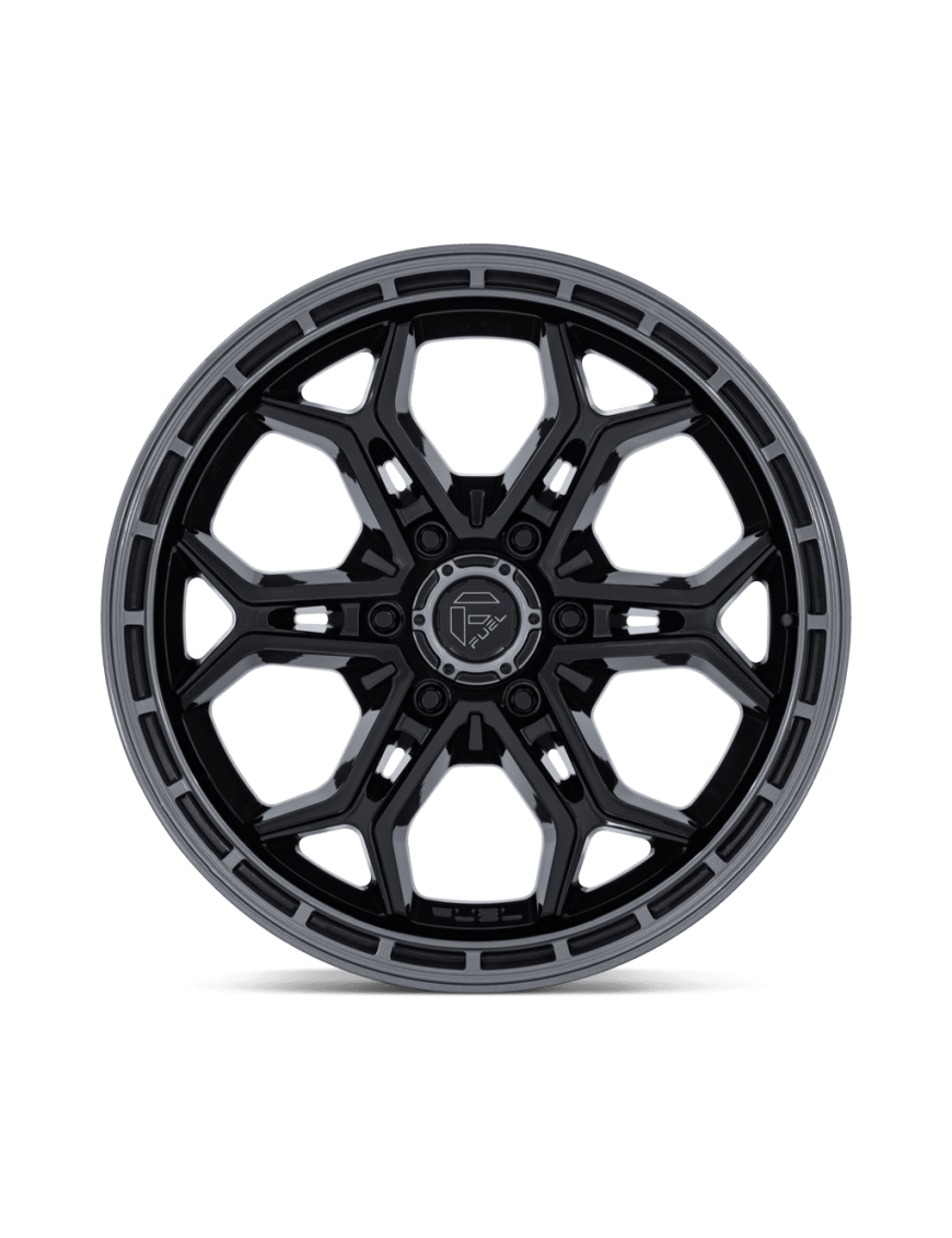 Felga aluminiowa FC896 HEATHEN Gloss Black W/ Gloss Gunmetal Lip FUEL - ujęcie 2