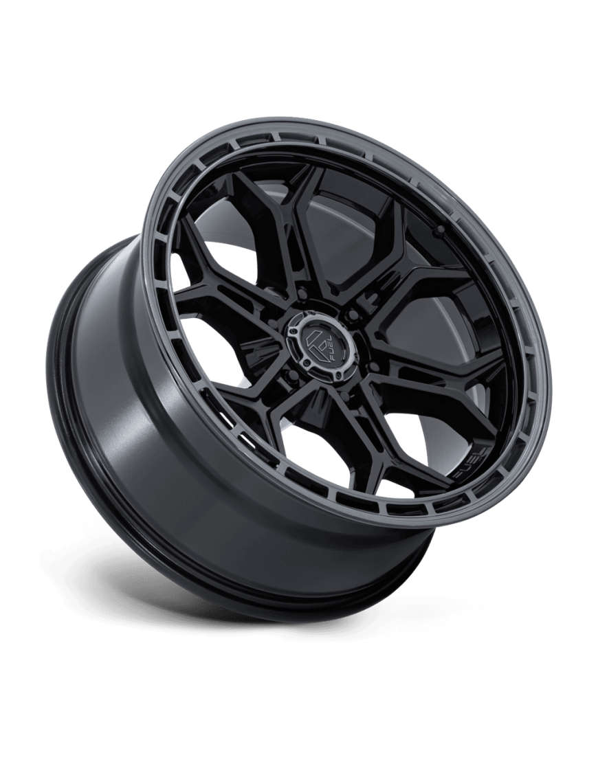 Felga aluminiowa FC896 HEATHEN Gloss Black W/ Gloss Gunmetal Lip FUEL - ujęcie 3