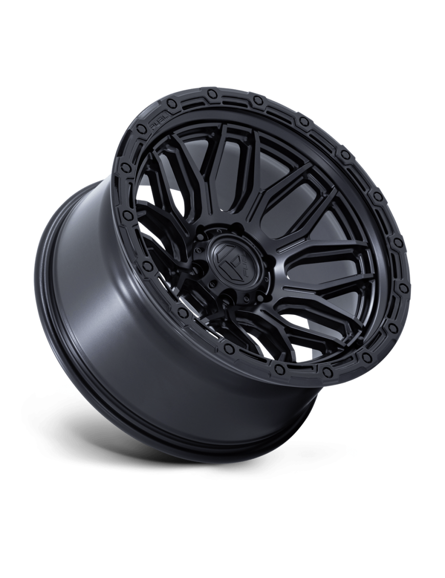 Felga aluminiowa FC881 SURGE Matte Black W/ Gloss Black Lip FUEL