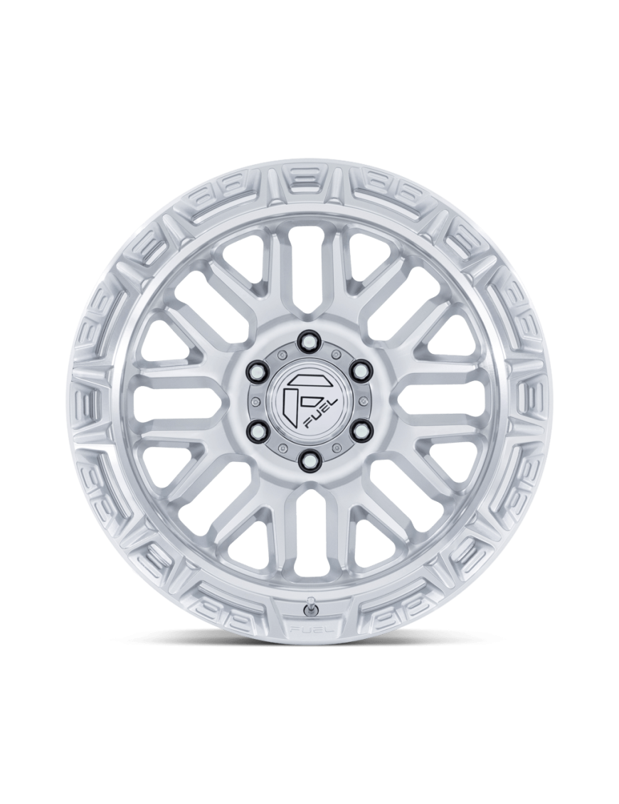 Felga aluminiowa FC890 RAIL Gloss Silver W/ Machined Face FUEL