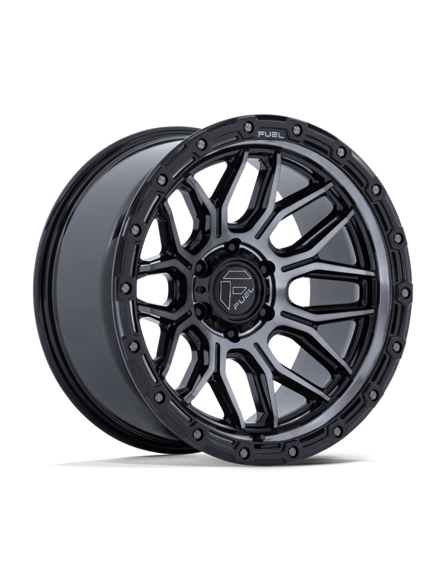 Felga aluminiowa FC881 SURGE Gloss Black Machined W/ Gray Tint FUEL