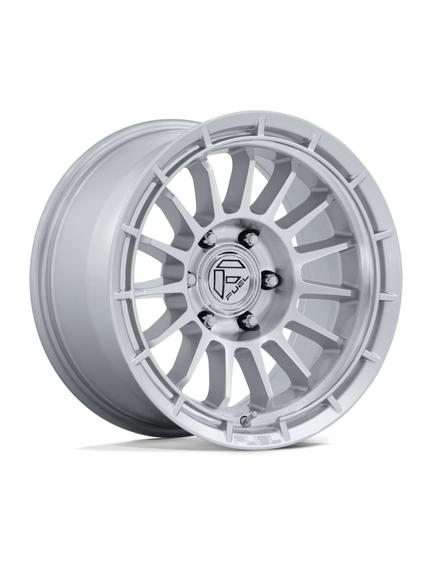 Felga aluminiowa FC905 ASCEND Gloss Silver W/ Machined Face FUEL