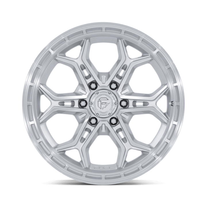 Felga aluminiowa FC896 HEATHEN Gloss Silver W/ Machined Face FUEL - ujęcie 2