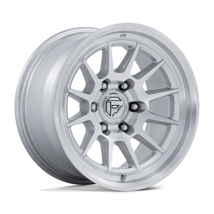 Felga aluminiowa FC902 SPUR Gloss Silver W/ Machined Face FUEL
