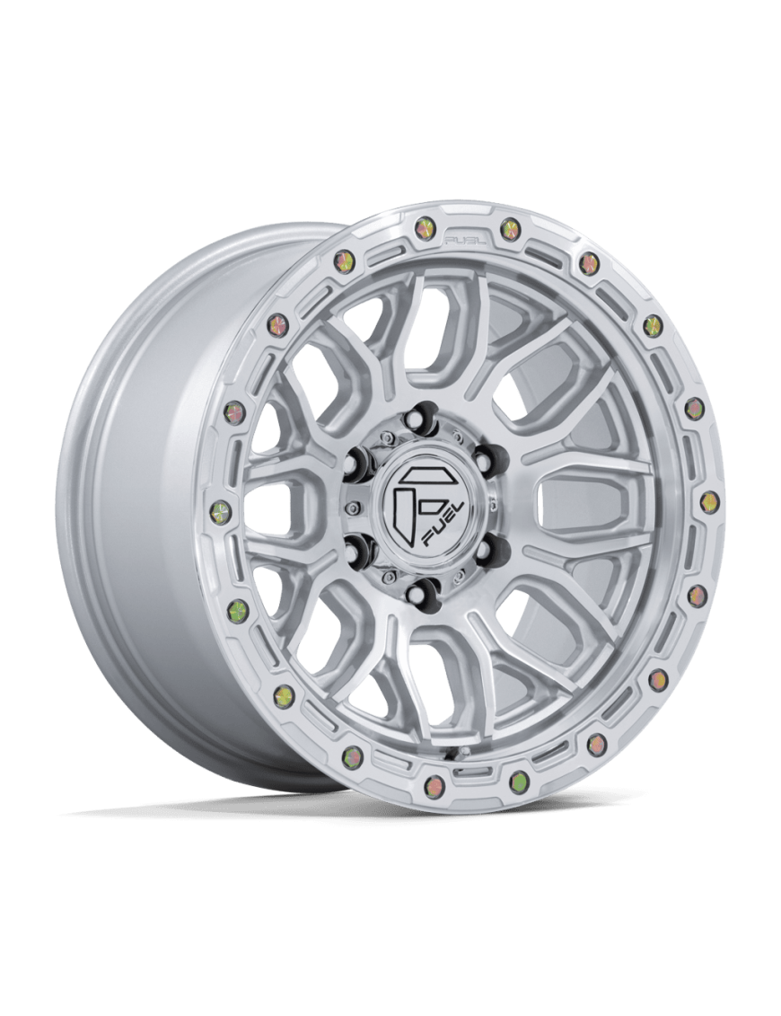 Felga aluminiowa FC881 SURGE Gloss Silver W/ Machined Face FUEL