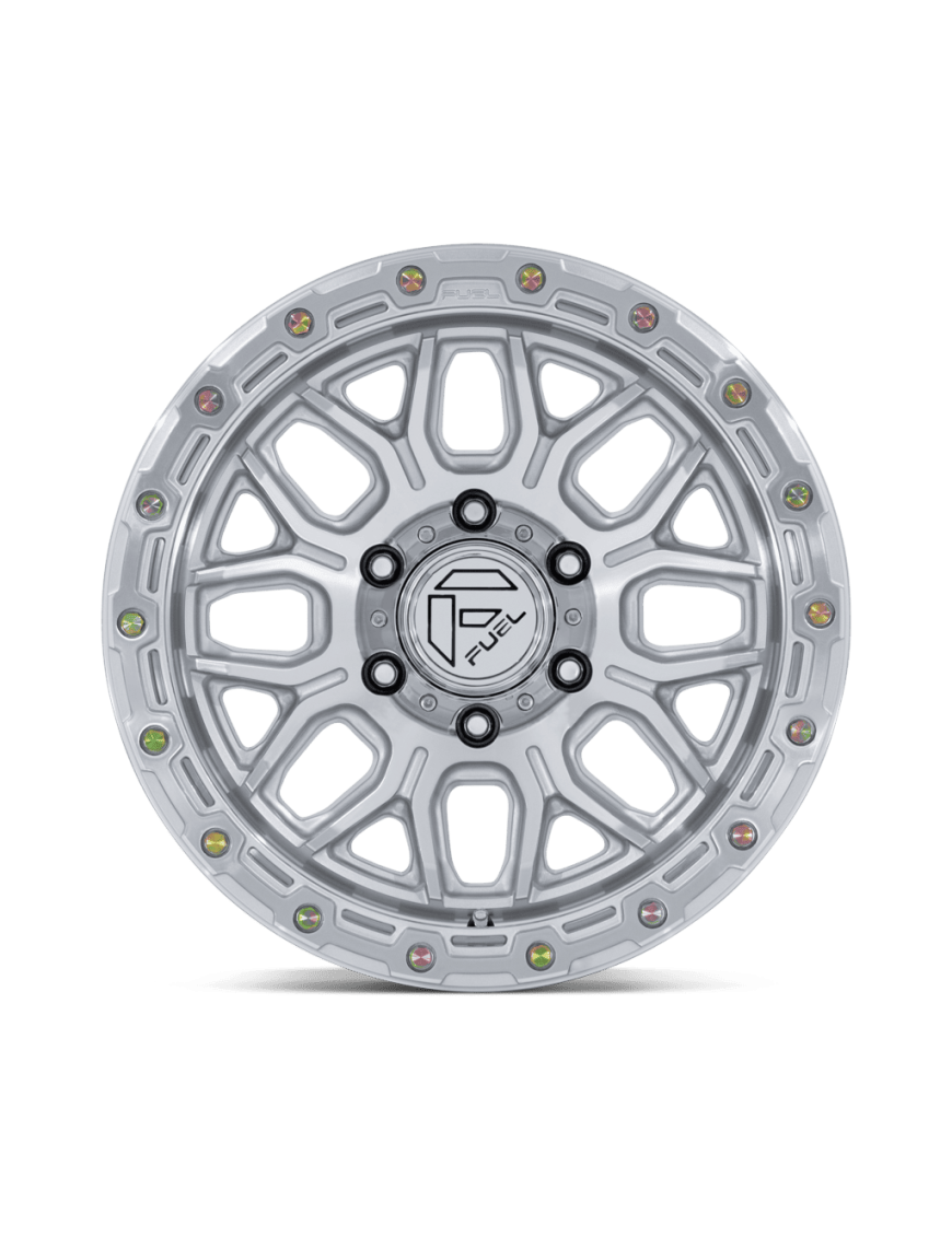 Felga aluminiowa FC881 SURGE Gloss Silver W/ Machined Face FUEL