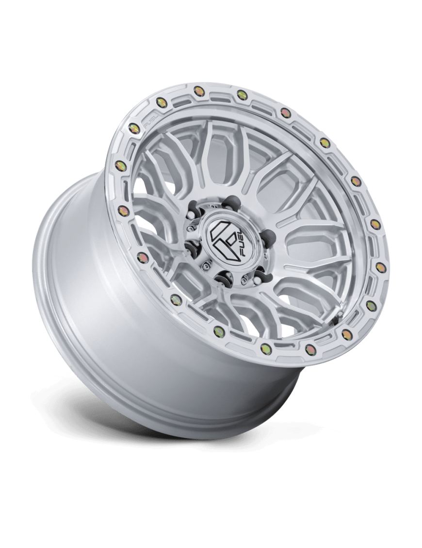 Felga aluminiowa FC881 SURGE Gloss Silver W/ Machined Face FUEL