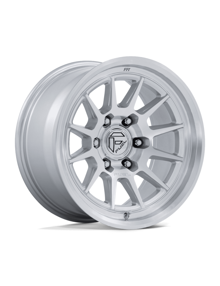 Felga aluminiowa FC902 SPUR Gloss Silver W/ Machined Face FUEL