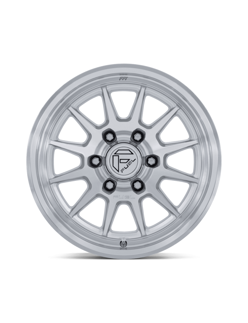 Felga aluminiowa FC902 SPUR Gloss Silver W/ Machined Face FUEL