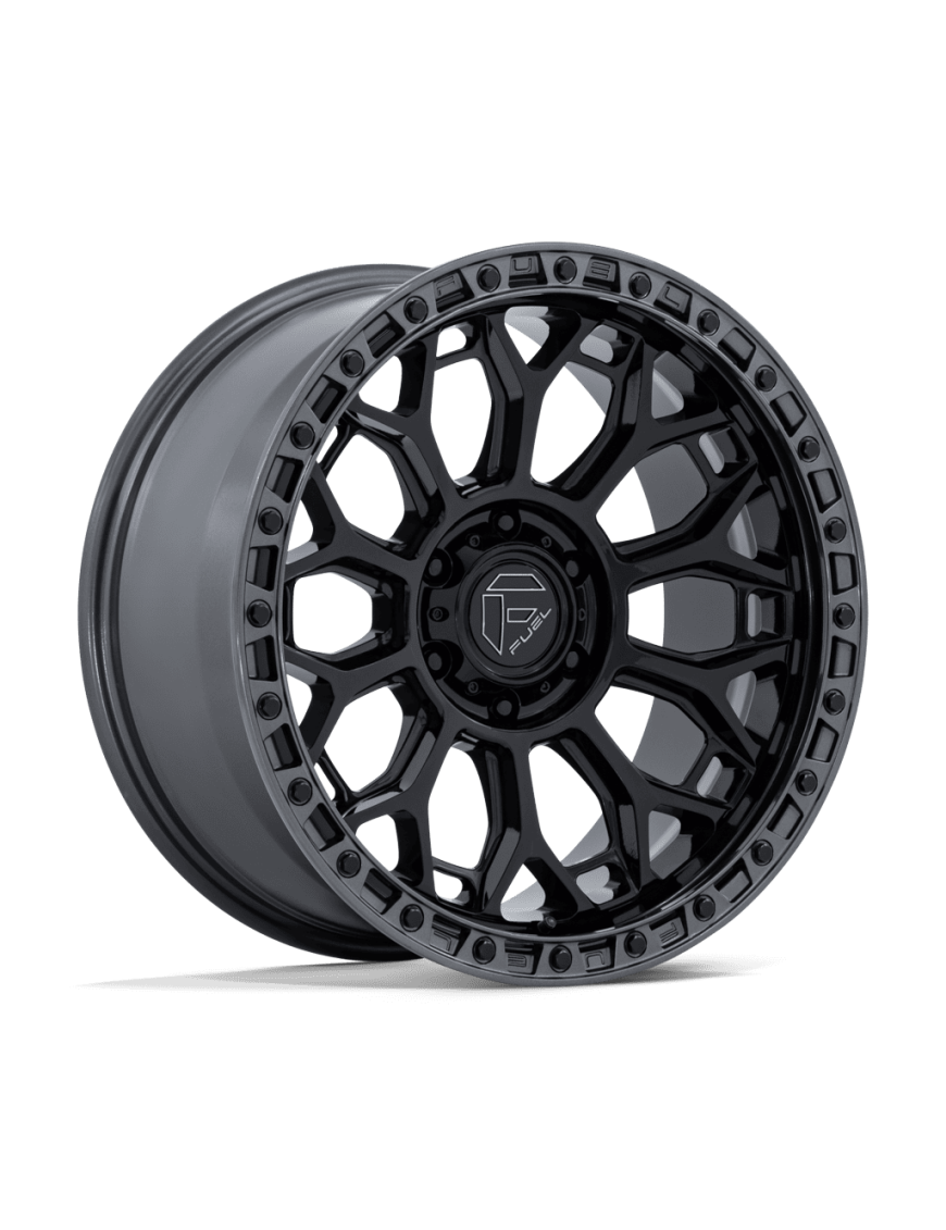 Felga aluminiowa FC901 TALON Gloss Black W/ Gloss Gunmetal Lip FUEL
