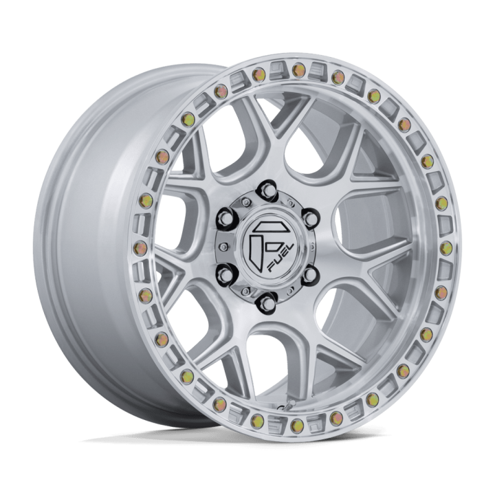 Felga aluminiowa FC908 PUMA Gloss Silver W/ Machined Face FUEL