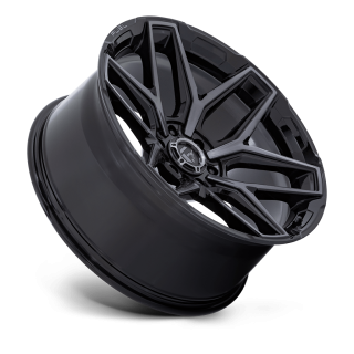 Felga aluminiowa FLUX Gloss Black Brushed Face W/ Gray Tint FUEL - ujęcie 2