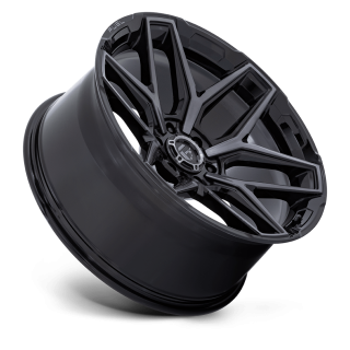Felga aluminiowa Flux Gloss Black Brush FC Gray DDT Fuel - ujęcie 2