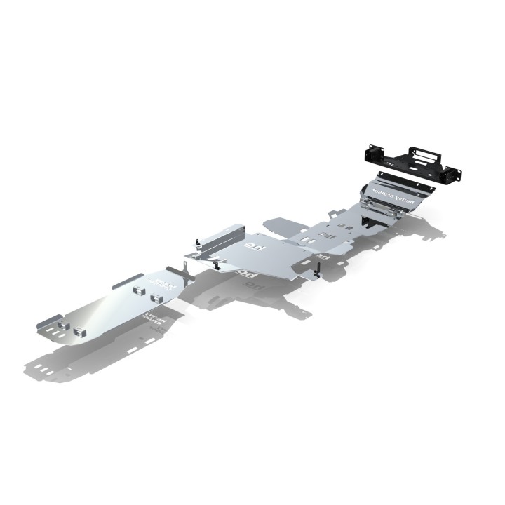 Pakiet OFFROAD osłony i płyta wyciągarki Toyota Hilux IX Travo 2026- aluminiowy Heavy Cruiser - Osłony i płyty do wyciągarek