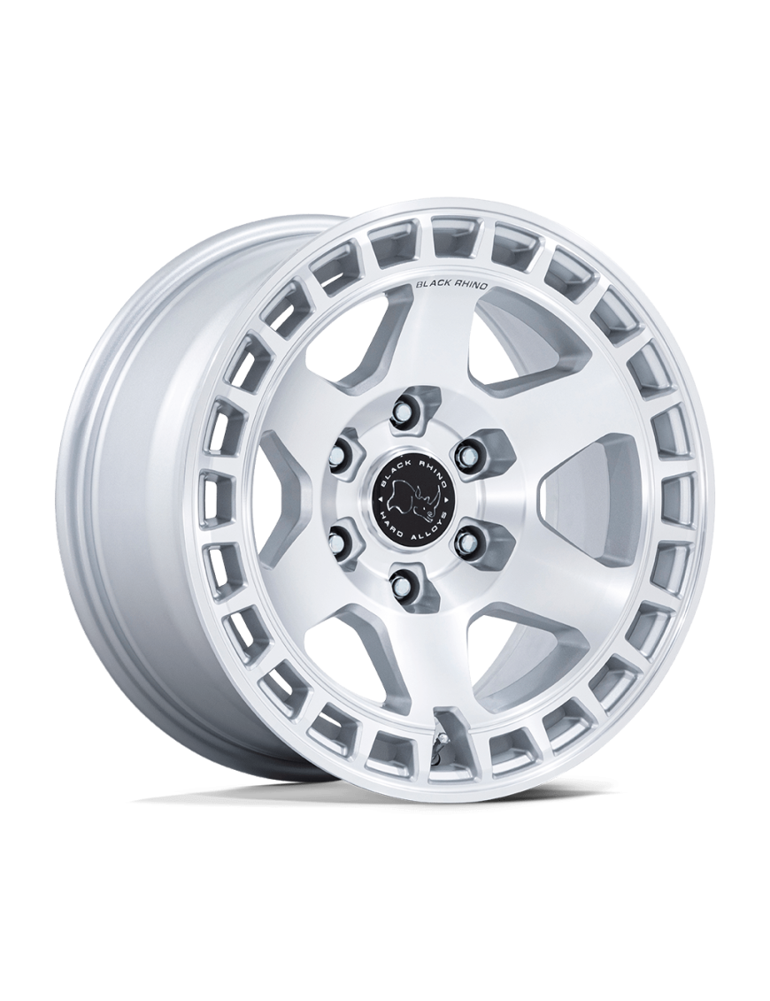 Felga aluminiowa BR022 BAHARI Gloss Silver W/ Machined Face BLACK RHINO