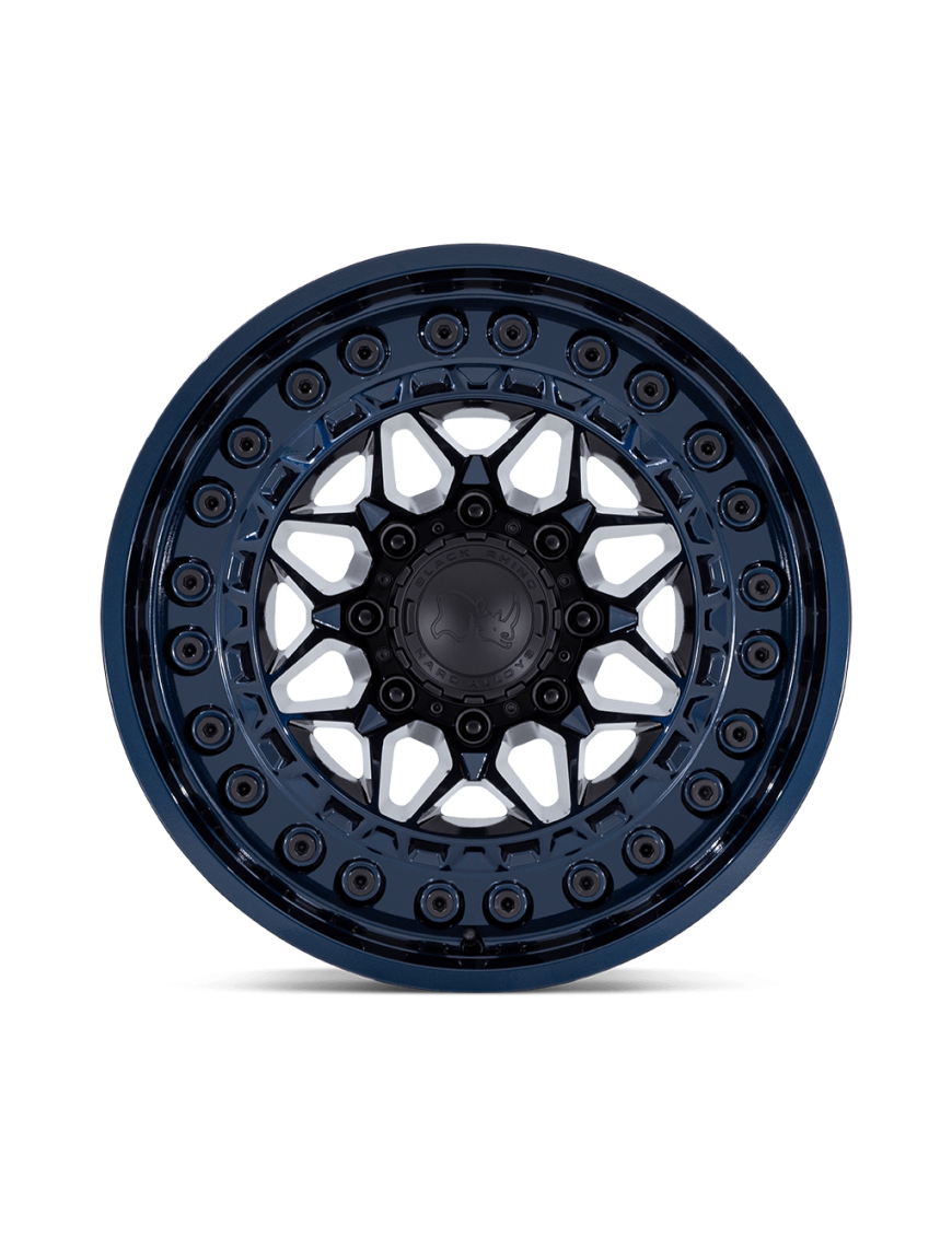 Felga aluminiowa ALPHA Midnight Blue BLACK RHINO - ujęcie 2