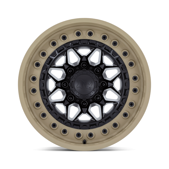 Felga aluminiowa ALPHA Matte Black W/ Sand Lip BLACK RHINO - ujęcie 3