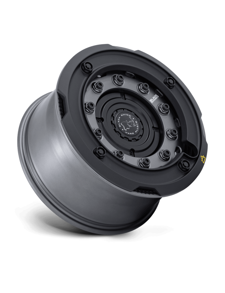 Felga aluminiowa BR027 ARX Gun Black W/ Matte Black Ring BLACK RHINO - ujęcie 3
