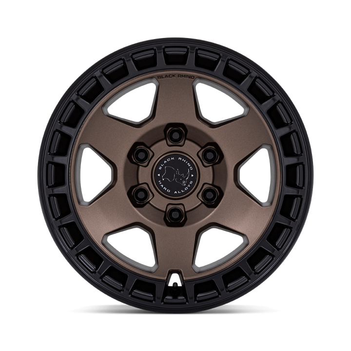Felga aluminiowa BR022 BAHARI Burnt Bronze W/ Matte Black Lip BLACK RHINO - ujęcie 2