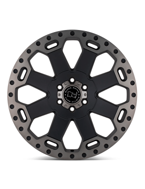 Felga aluminiowa Matte Black W/ Machined Dark Tint Warlord Black Rhino - ujęcie 3