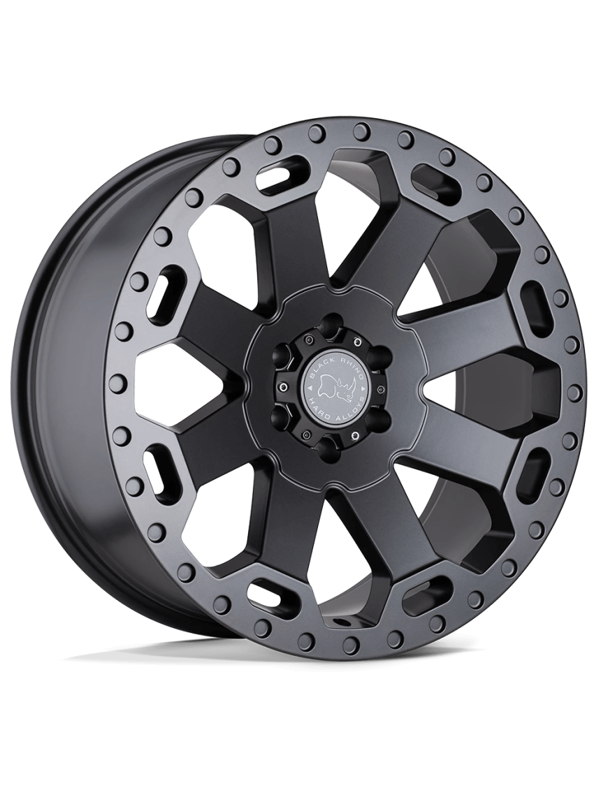 Felga aluminiowa Matte Gunmetal Warlord Black Rhino