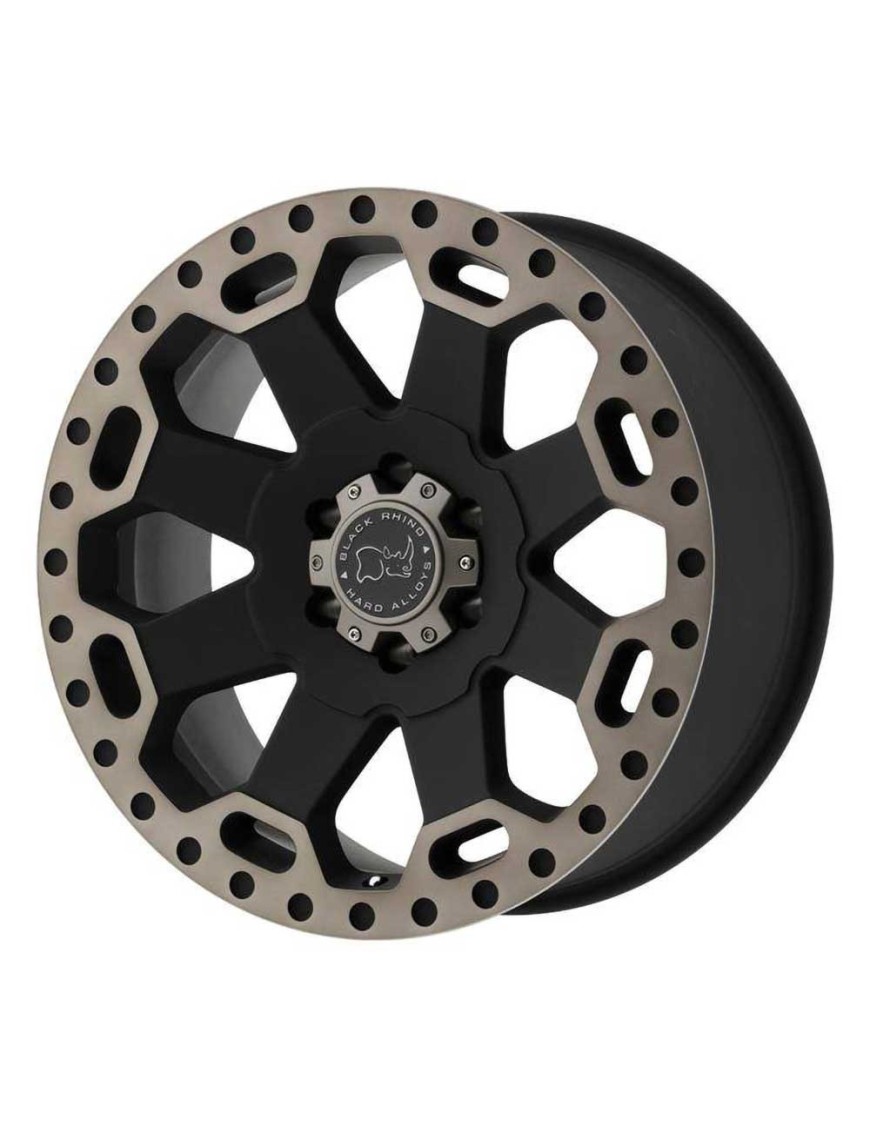 Felga aluminiowa Matte Black/Machined Dark Warlord Black Rhino