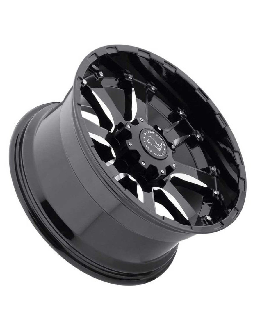 Felga aluminiowa Gloss Black Milled Sierra Black Rhino