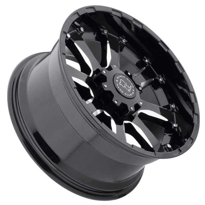 Felga aluminiowa Gloss Black Milled Sierra Black Rhino - ujęcie 2
