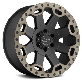 Felga aluminiowa Matte Black/Machine Dark Warlord Black Rhino - ujęcie 2