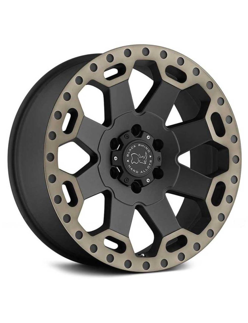 Felga aluminiowa Matte Black/Machine Dark Warlord Black Rhino - ujęcie 2