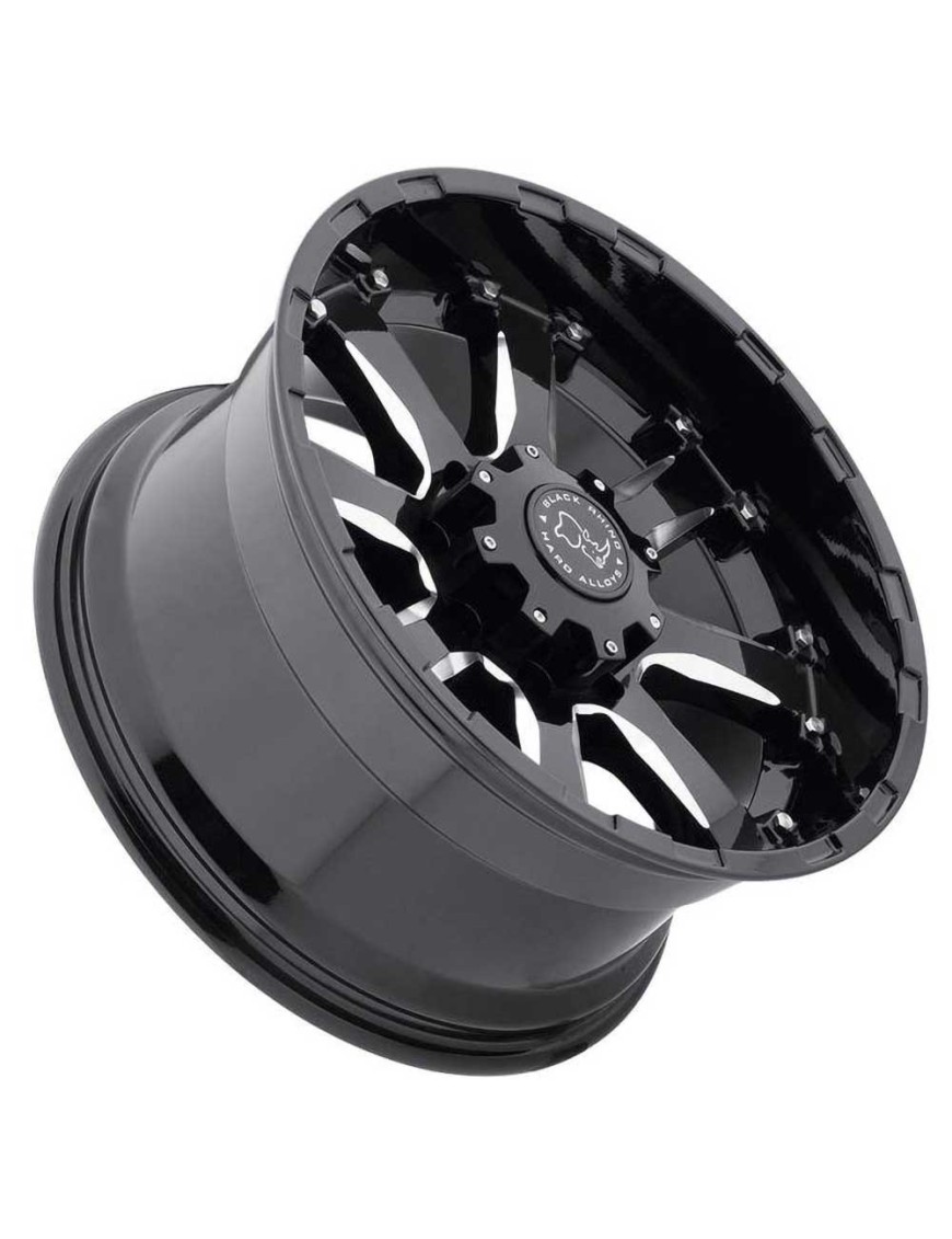 Felga aluminiowa Gloss Black Milled Sierra Black Rhino - ujęcie 2