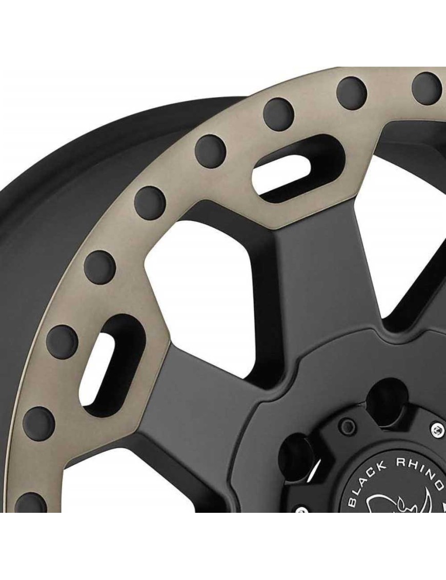 Felga aluminiowa Matte Black/Machined Dark Warlord Black Rhino - ujęcie 3