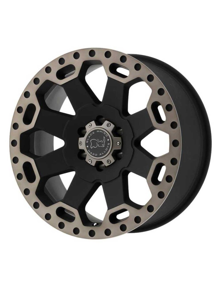 Felga aluminiowa Matte Black/Machined Dark Warlord Black Rhino