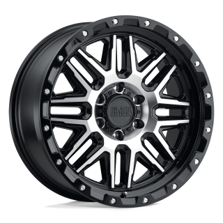 Felga aluminiowa ALAMO Gloss Black W/ Machined Face & Stainless Bolts BLACK RHINO