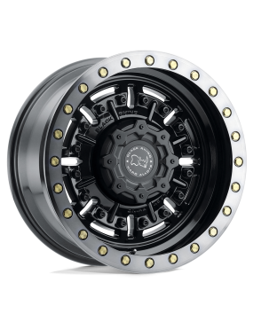 Felga aluminiowa ABRAMS Gloss Gun Black W/ Machined Dark Tint BLACK RHINO
