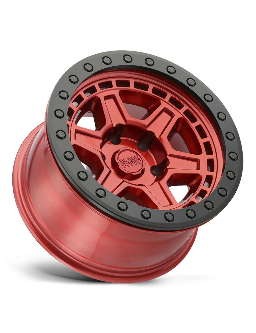 Felga aluminiowa RENO Candy Red W/ Black Ring & Bolts BLACK RHINO