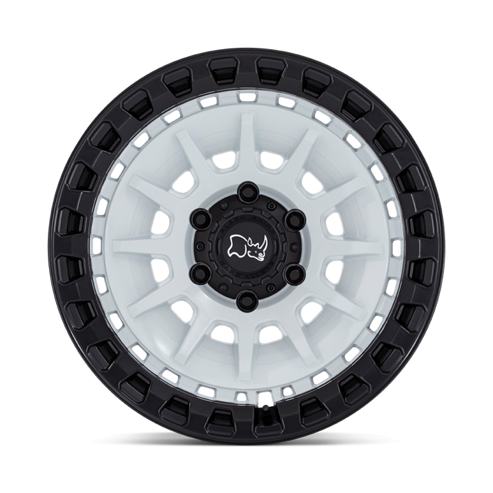 Felga aluminiowa BARRAGE Gloss White On Matte Black BLACK RHINO - ujęcie 3