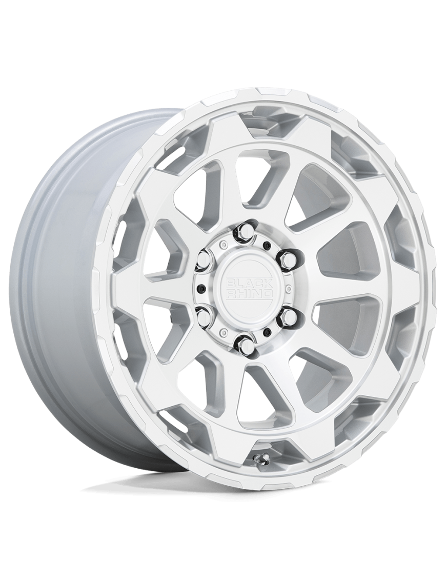 Felga aluminiowa ROTOR Gloss Silver W/ Mirror Cut Face BLACK RHINO