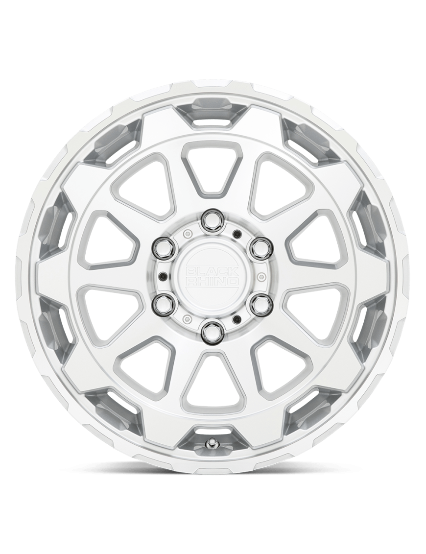 Felga aluminiowa ROTOR Gloss Silver W/ Mirror Cut Face BLACK RHINO