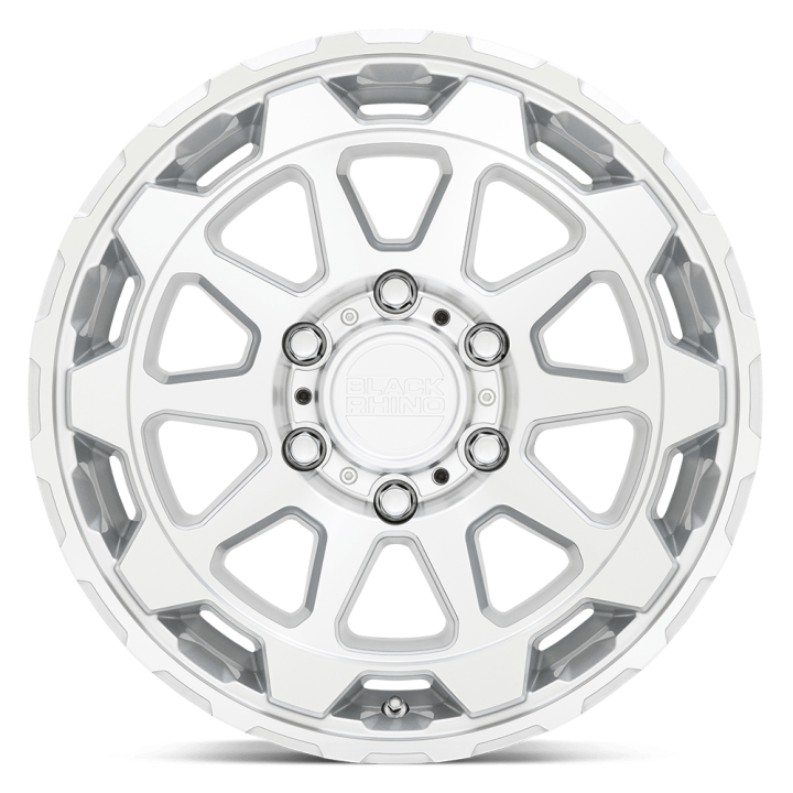 Felga aluminiowa ROTOR Gloss Silver W/ Mirror Cut Face BLACK RHINO - ujęcie 3