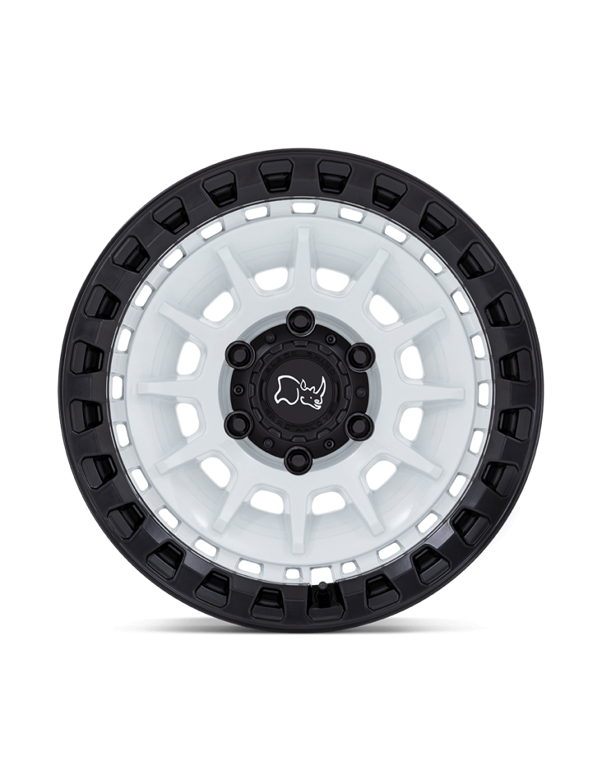 Felga aluminiowa BARRAGE Gloss White On Matte Black BLACK RHINO - ujęcie 3