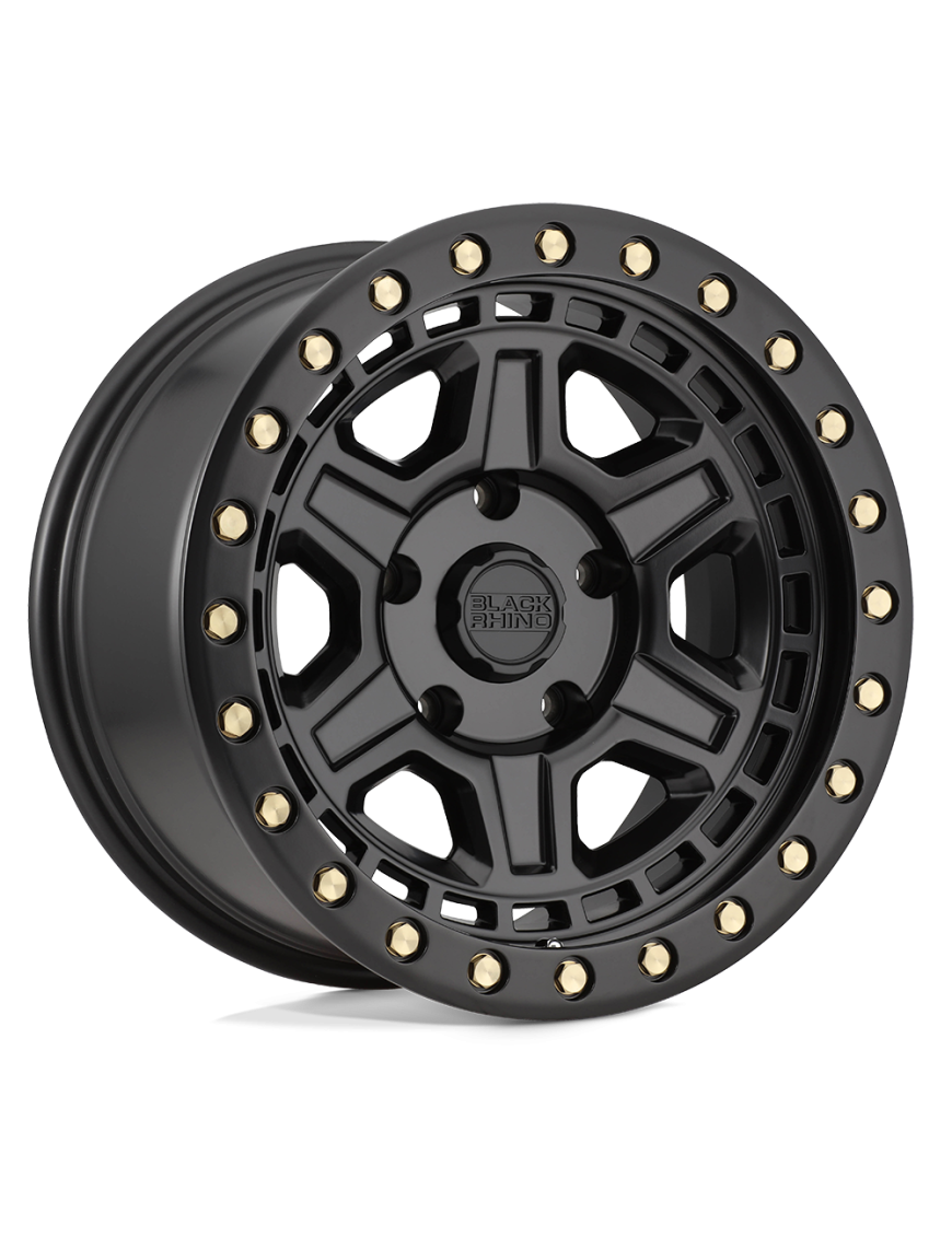 Felga aluminiowa RENO Matte Black W/ Brass Bolts BLACK RHINO