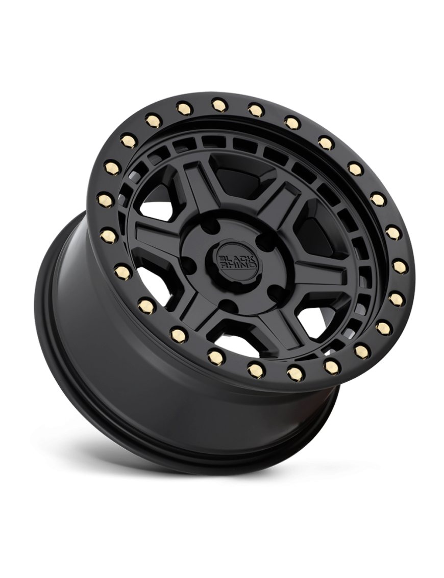 Felga aluminiowa RENO Matte Black W/ Brass Bolts BLACK RHINO
