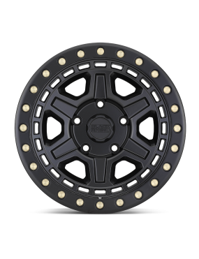 Felga aluminiowa RENO Matte Black W/ Brass Bolts BLACK RHINO